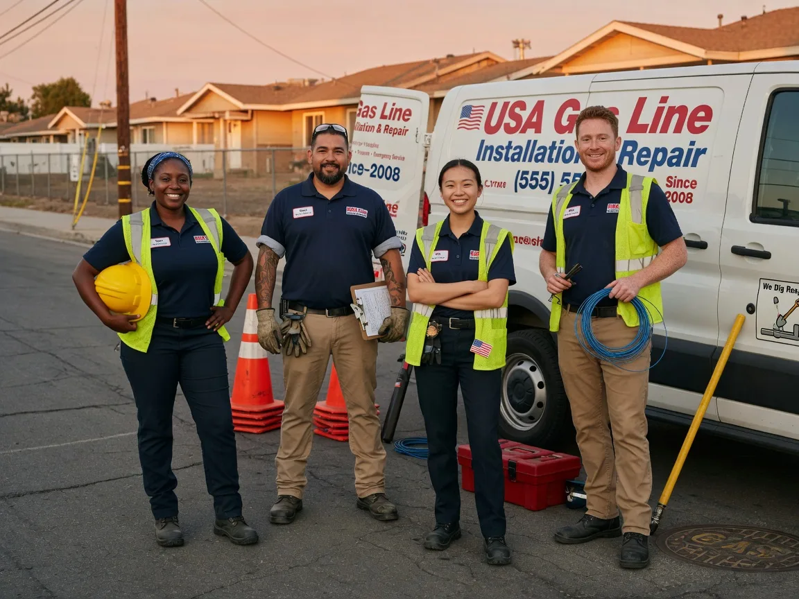 Gas Line Installation company in Meridian, NY